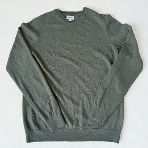 Frank & Oak Merino Wool Crewneck Sweater Size Large